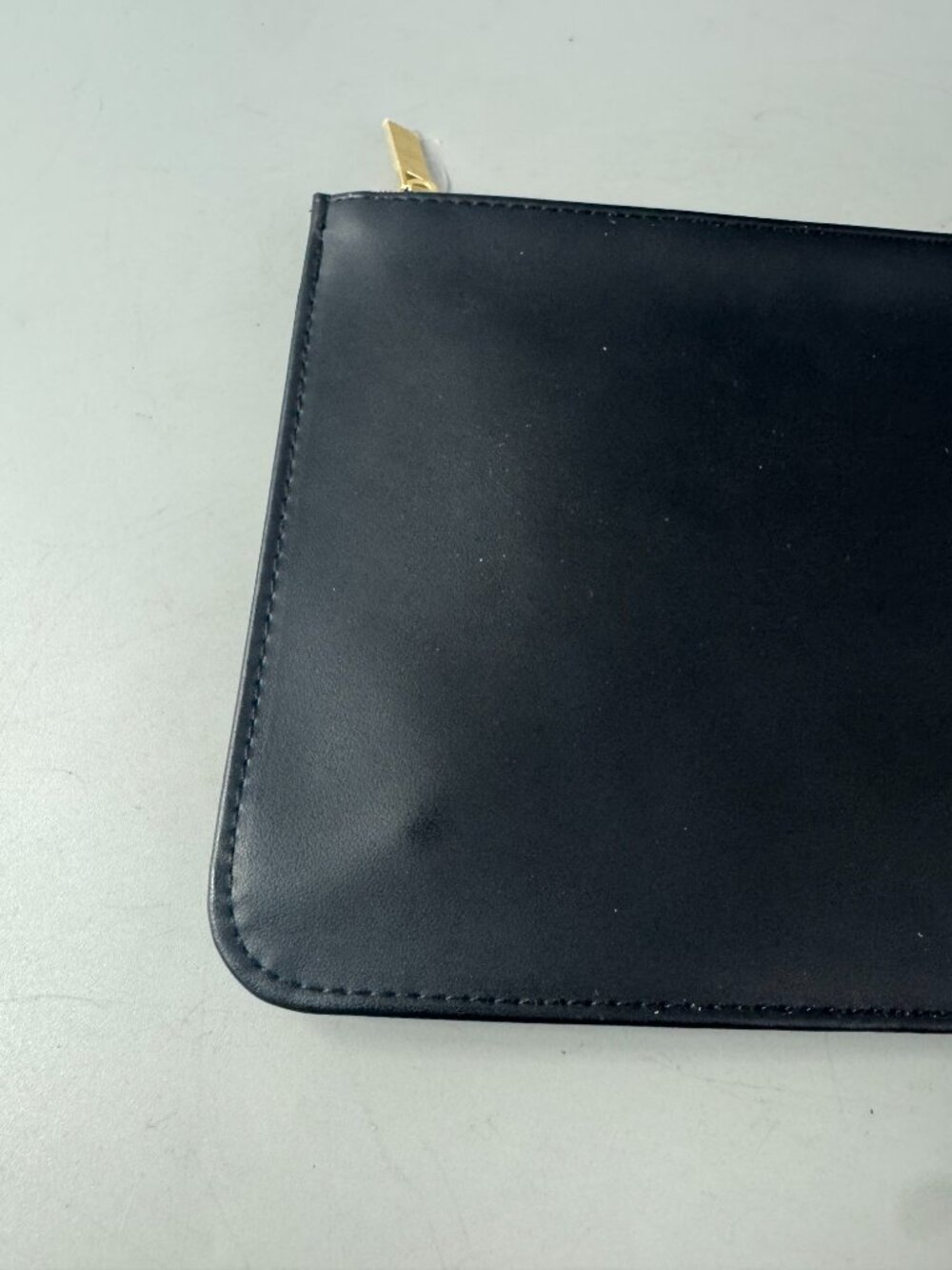 New Yves Saint Laurent (YSL) Beaute Black Clutch/Pouch with Gold Detailing - Picture 2 of 8